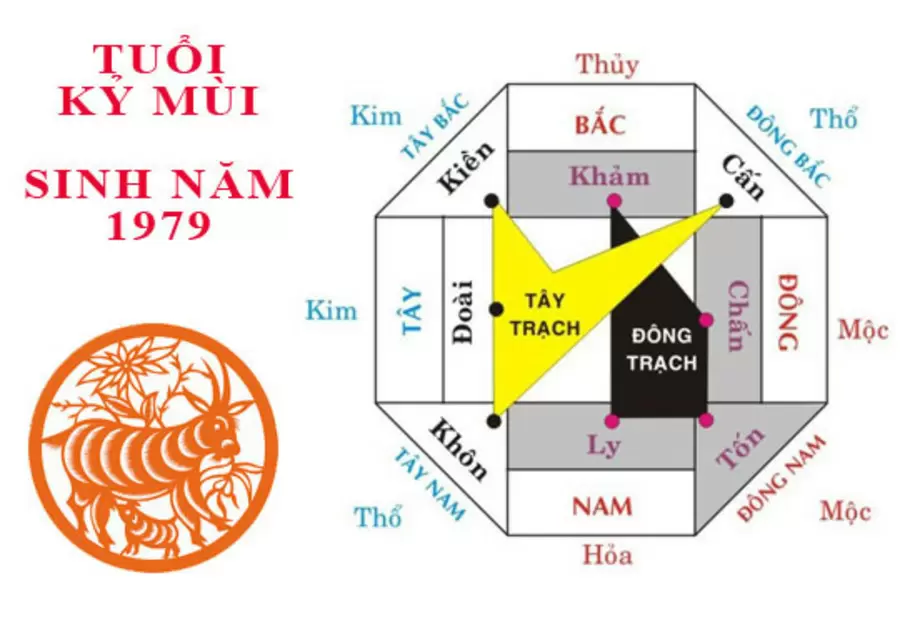 nguoi tuoi ky mui sinh nam 1979 thuoc menh gi hop mau gi tuoi con gi HIO8