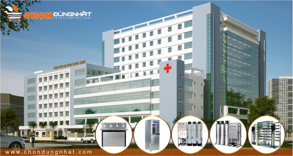 Máy lọc nước công nghiệp RO với Bệnh viện có tầm quan trọng như nào?