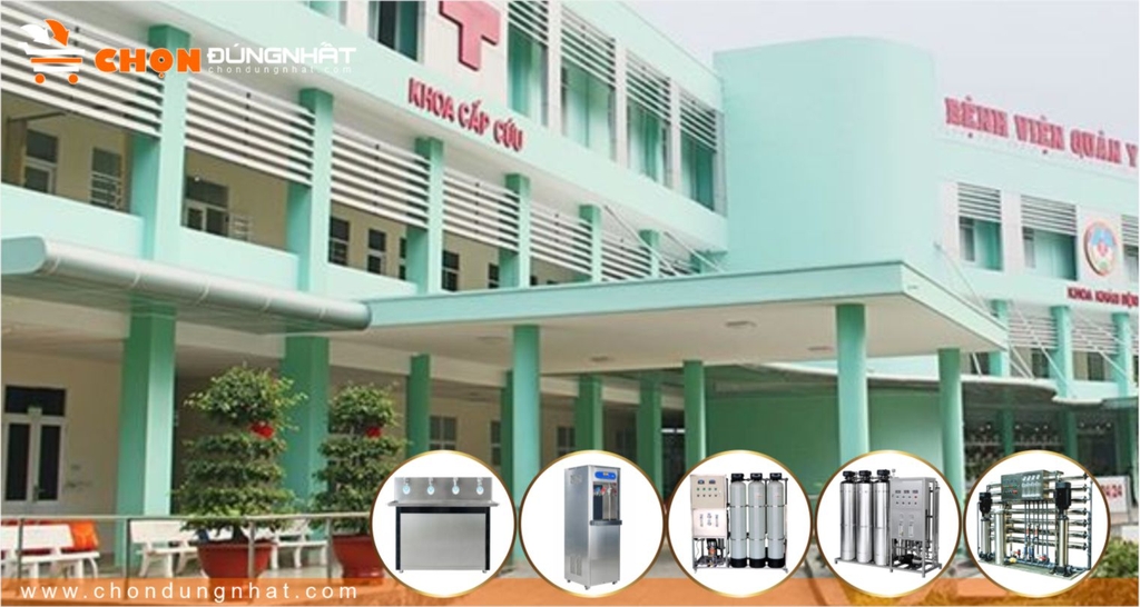 Máy lọc nước công nghiệp sử dụng trong các Bệnh viện có đặc điểm gì?
