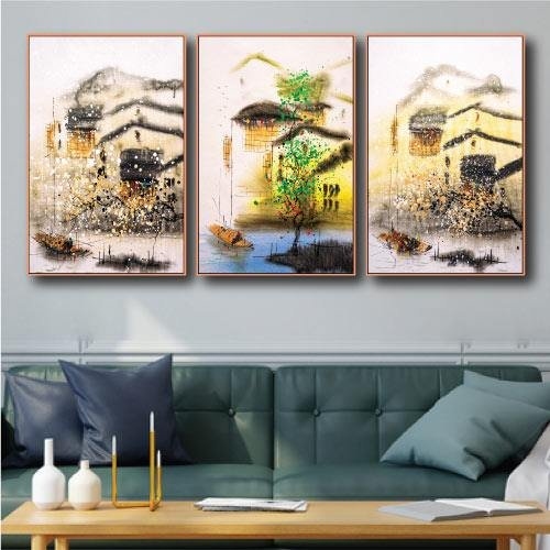 Tranh phong cảnh treo tường có rất nhiều loại khác nhau