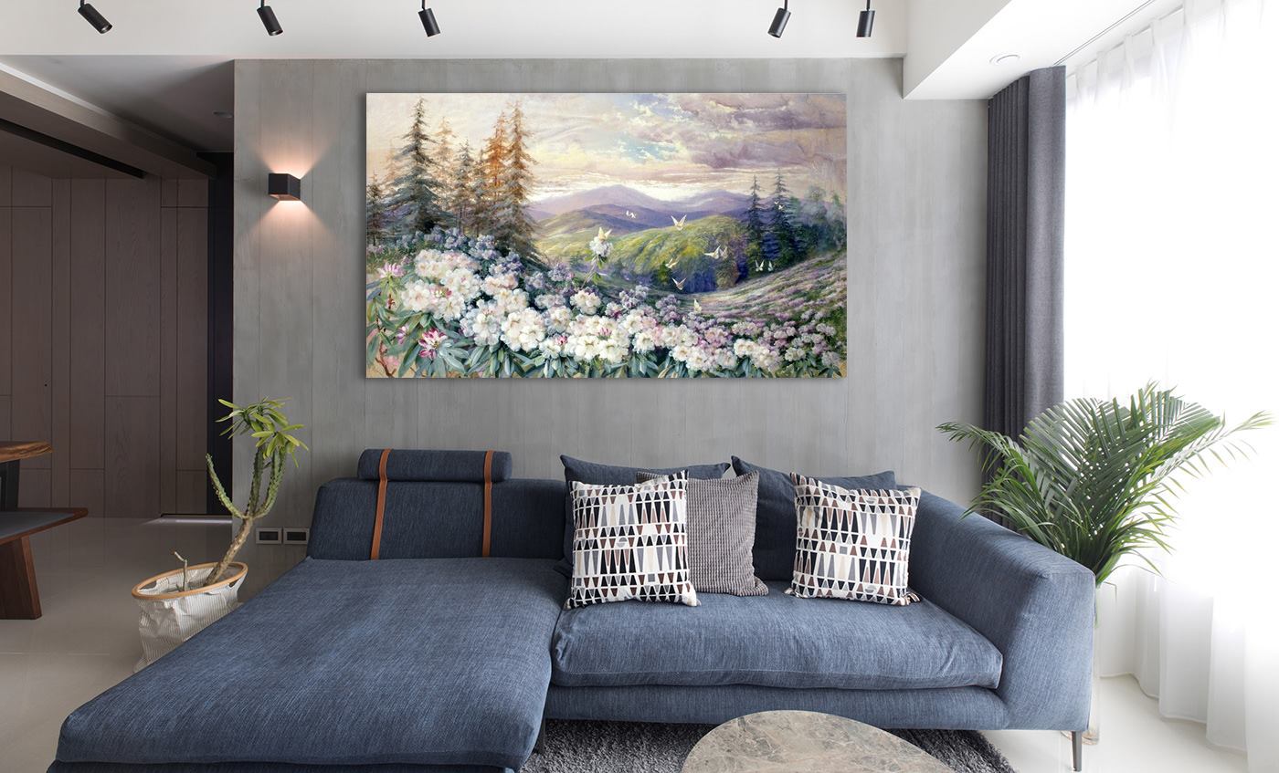 Chọn tranh có kích thước phù hợp