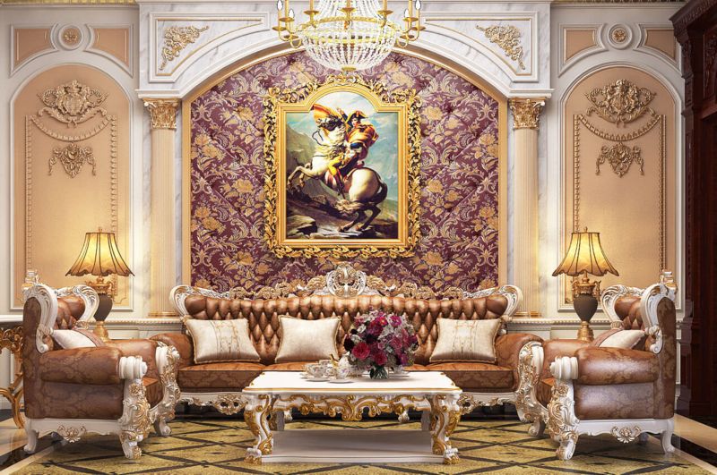 Phong cách Renaissance chuộng những tông màu trầm ấm như đỏ đậm, vàng kim, xanh đậm và nâu đất