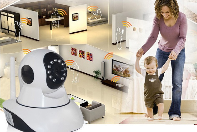  Đặt camera tại phòng khách giúp quan sát trẻ nhỏ hiệu quả