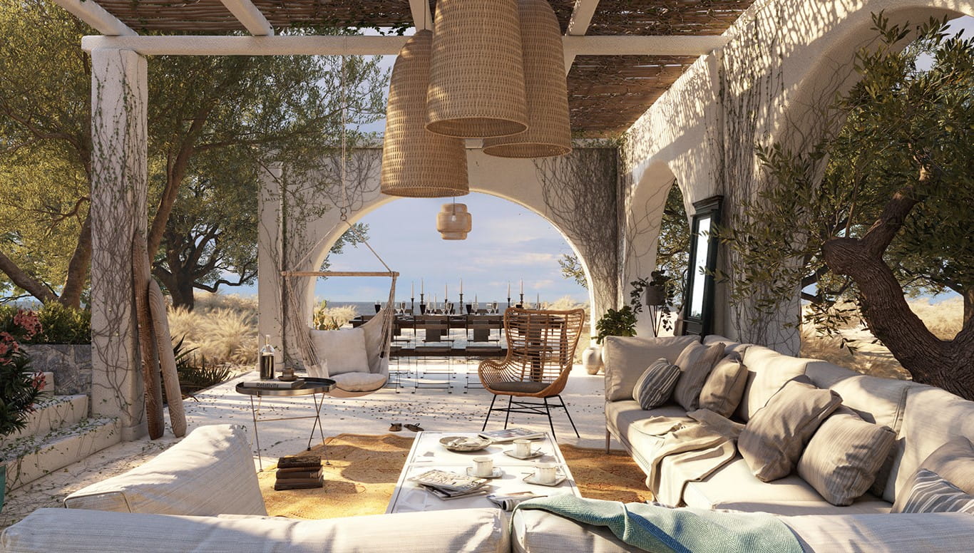 Dầm trần bằng gỗ