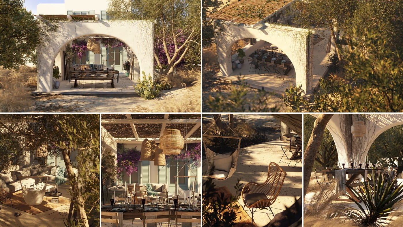 Phong cách Địa Trung Hải bao gồm những yếu tố gì