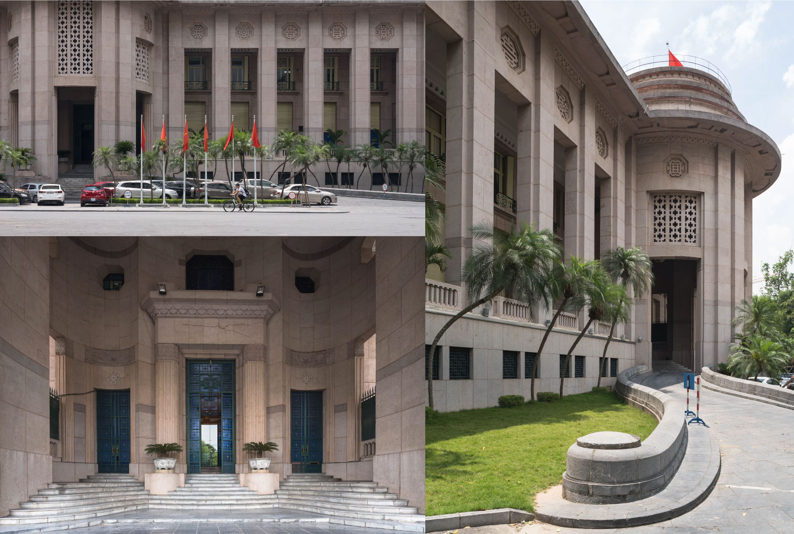 Phong cách Indochine Art Derco qua kiến trúc ngân hàng Nhà Nước Việt Nam (Nguồn: Internet)