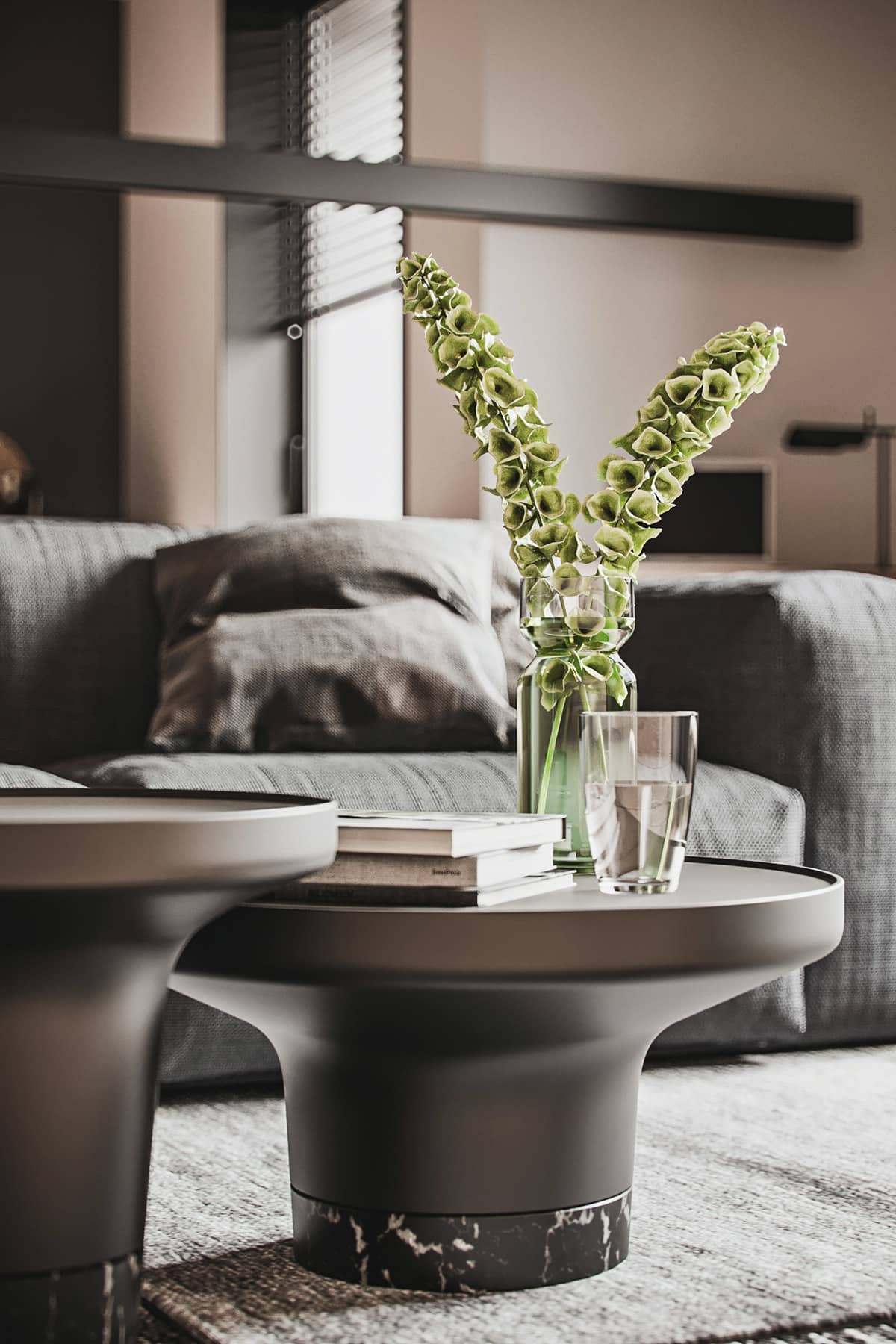 Nội thất đơn giản, tiện nghi