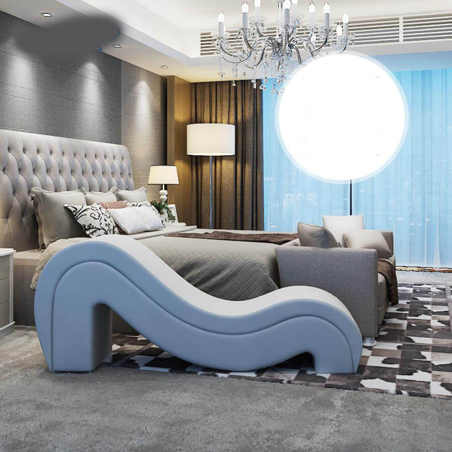 Ghế tình yêu bọc da