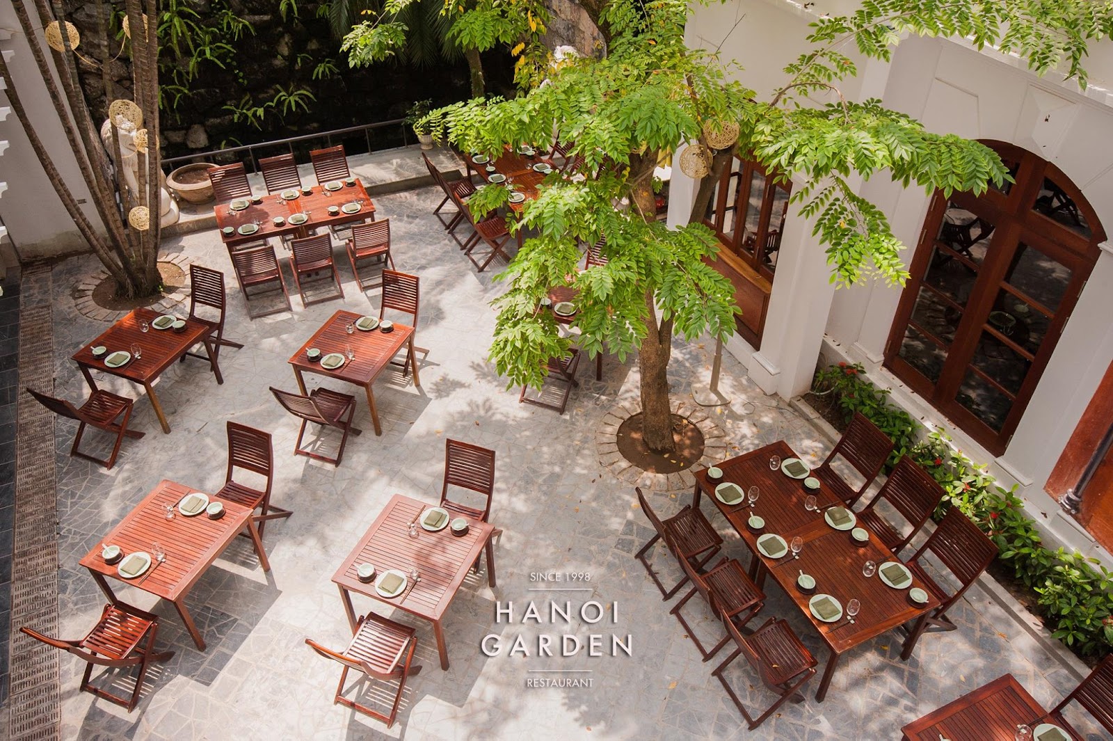 Không gian của Hanoi Garden