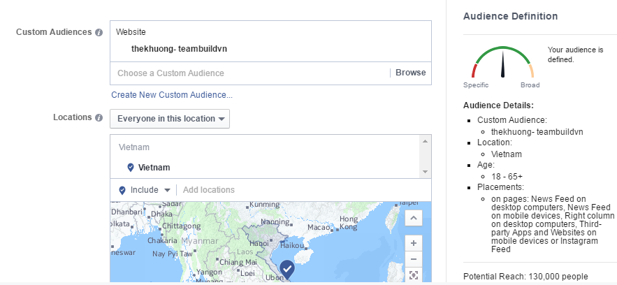 Cách tạo quảng cáo instagram qua trình quản lý Faccebook