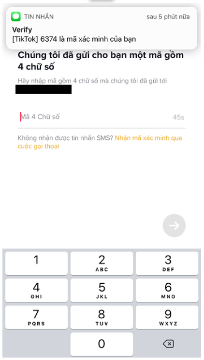 cách đăng ký tiktok