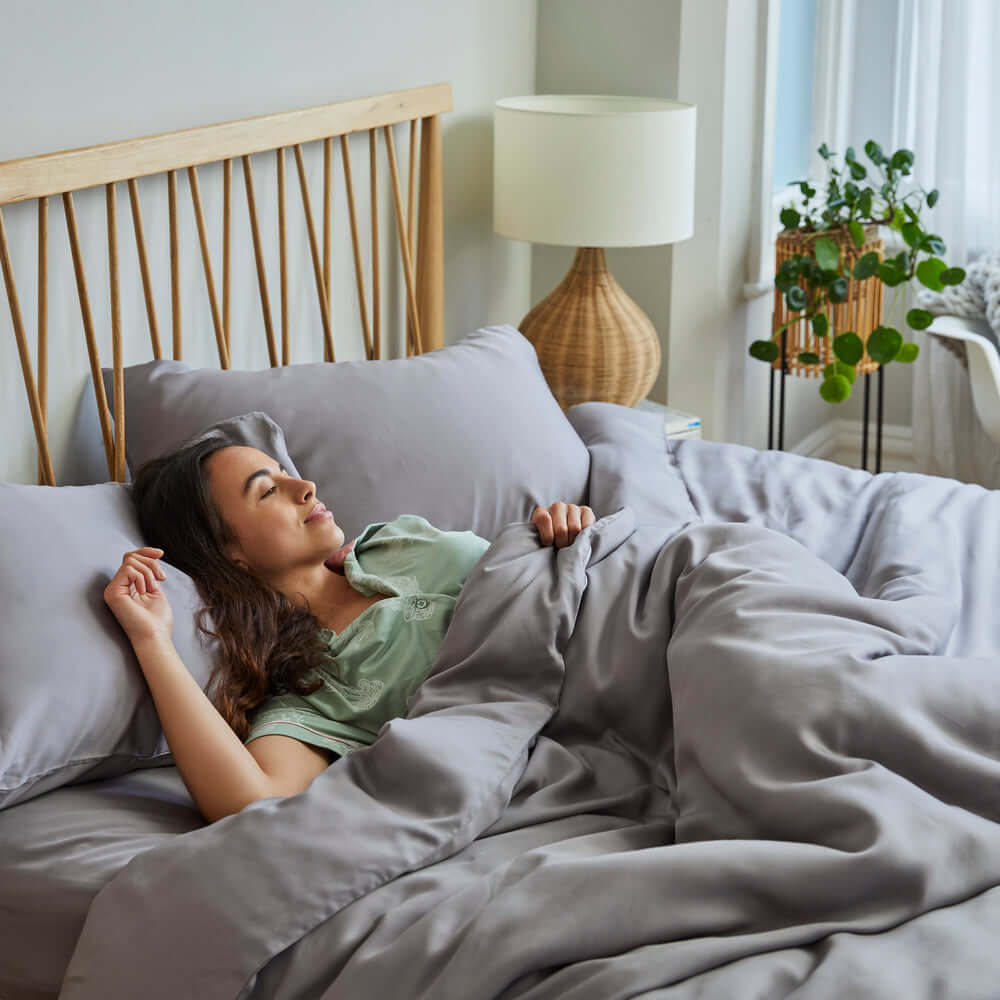 ngủ ngon nhờ vào màu sắc phụ kiện phòng ngủ