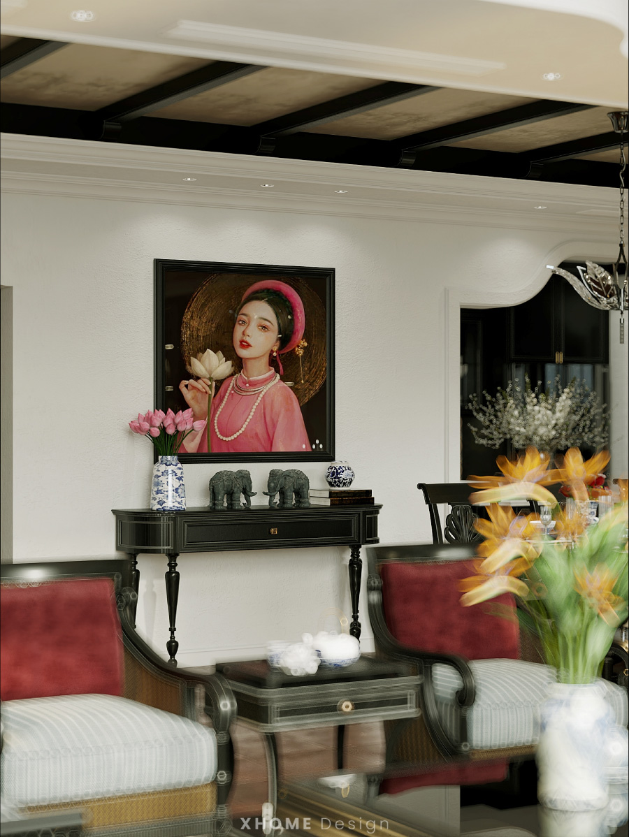 Chất liệu nổi bật sử dụng trong phong cách Indochine ở Việt Nam