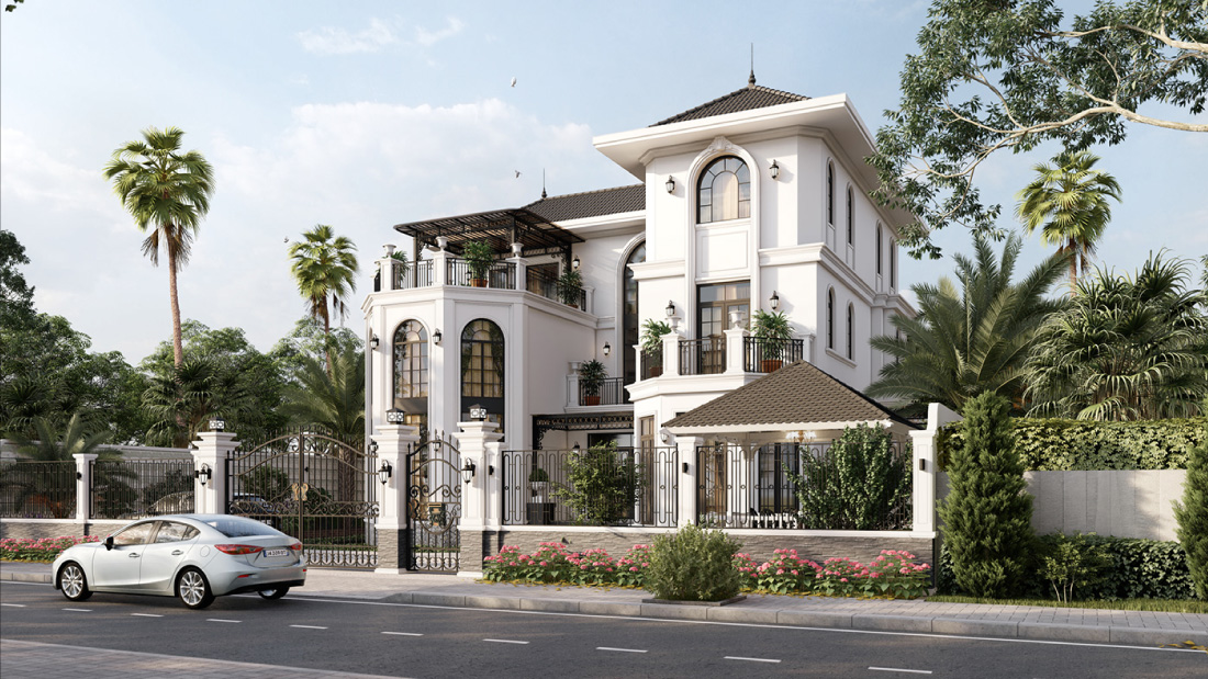 Đặc điểm kiến trúc Indochine ở Việt Nam (Nguồn: Internet)