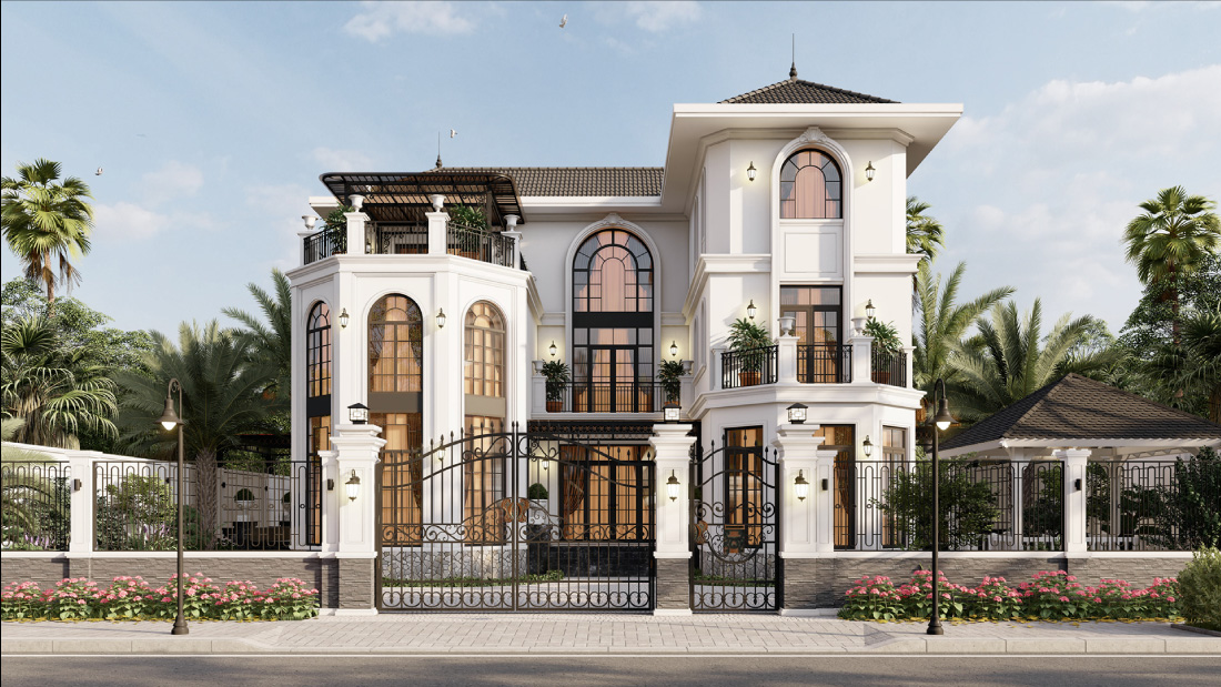 Đặc điểm kiến trúc Indochine ở Việt Nam (Nguồn: Internet)