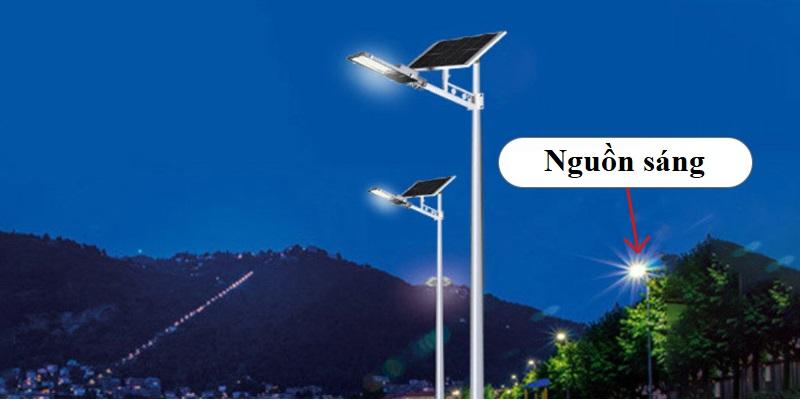 Lắp đèn năng lượng mặt trời gần các nguồn sáng khác