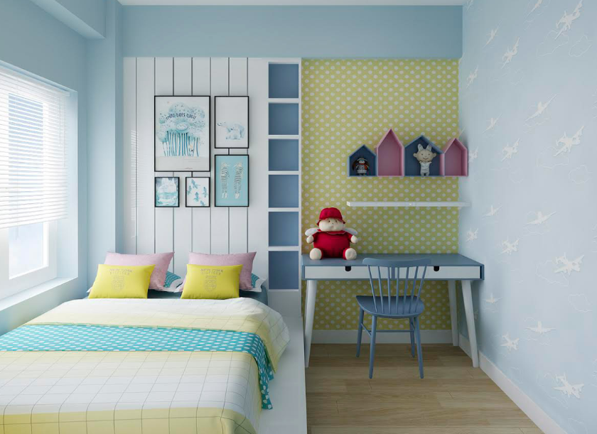 phòng ngủ cho bé gái