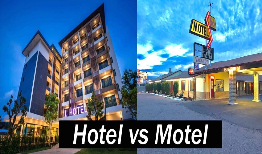Sự khác nhau cơ bản của hotel và motel là gì?