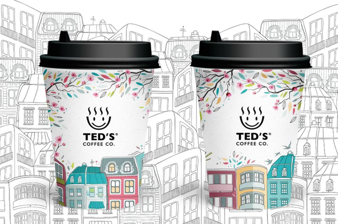 Sắc màu đa dạng, ly cà phê cho mọi cá tính