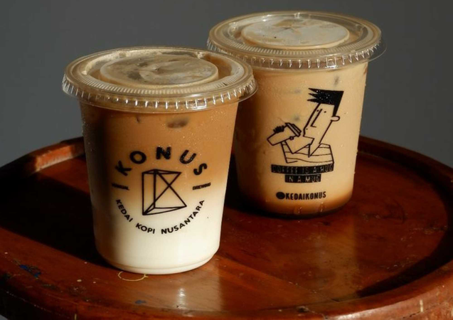 Ly cà phê minimalist, tinh giản và đầy phong cách.