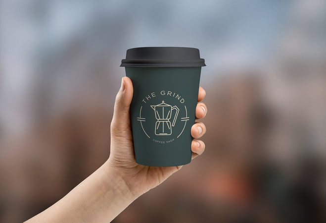 Bao bì ly cà phê mang đi thân thiện, gần gũi