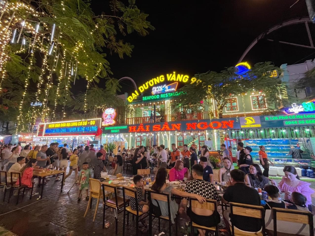 Top 10 nhà hàng hải sản ngon nức tiếng Hạ Long 5 nhà hàng hải sản đại dương vàng 999
