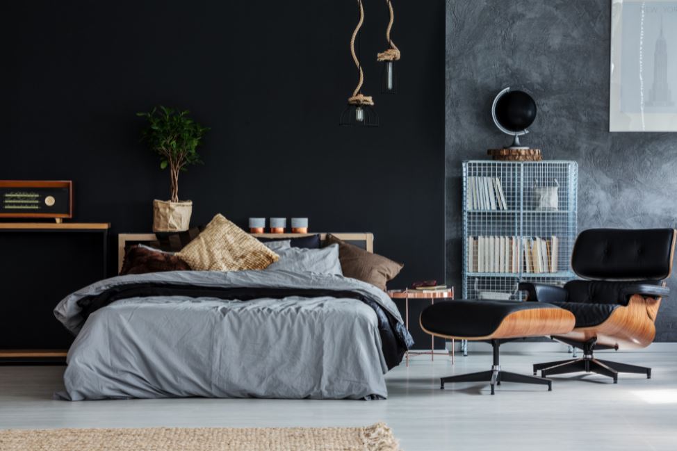 phòng ngủ mệnh kim