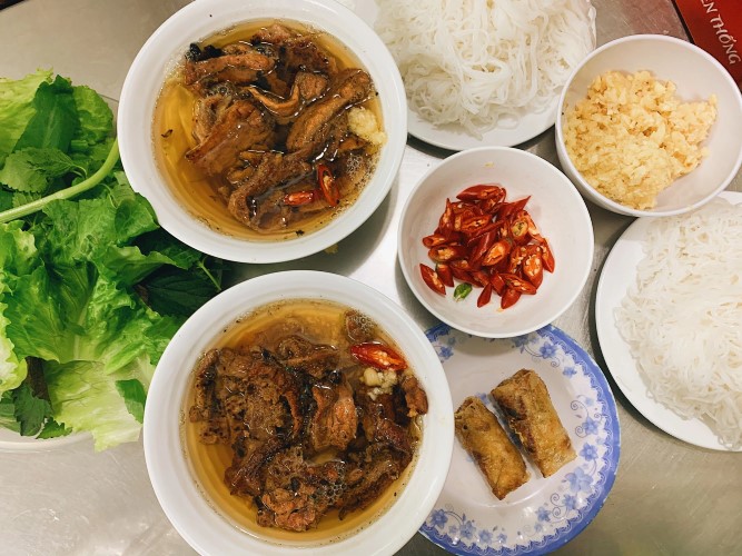 Quán ăn ngon nổi tiếng Hà Nội