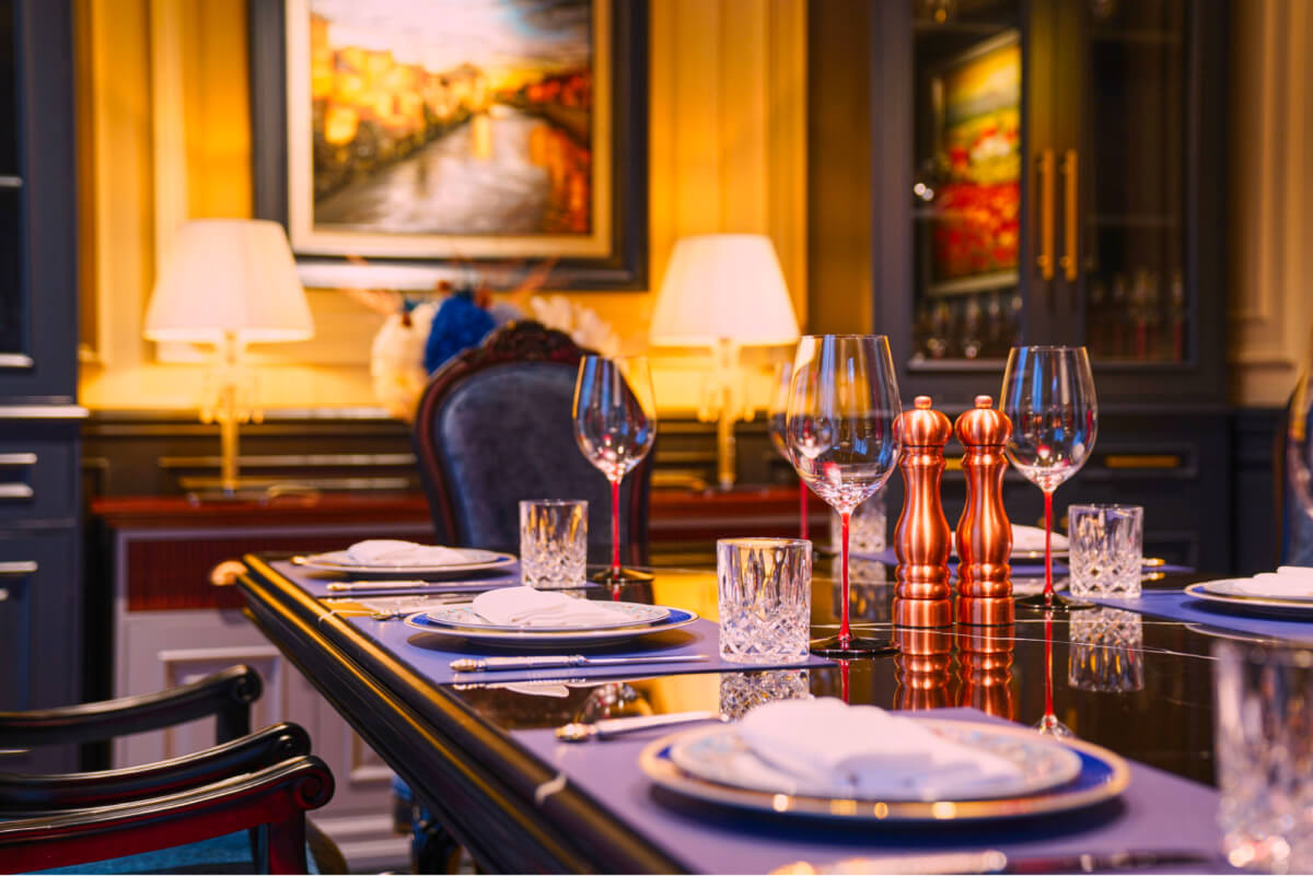 Bàn tiệc tại nhà hàng GU Bistronomy