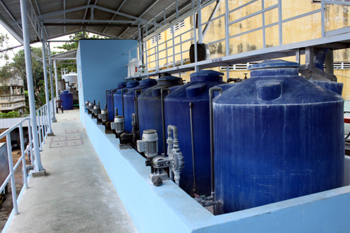 Hệ thống xử lý nước thải cho Nhà máy Dệt nhuộm