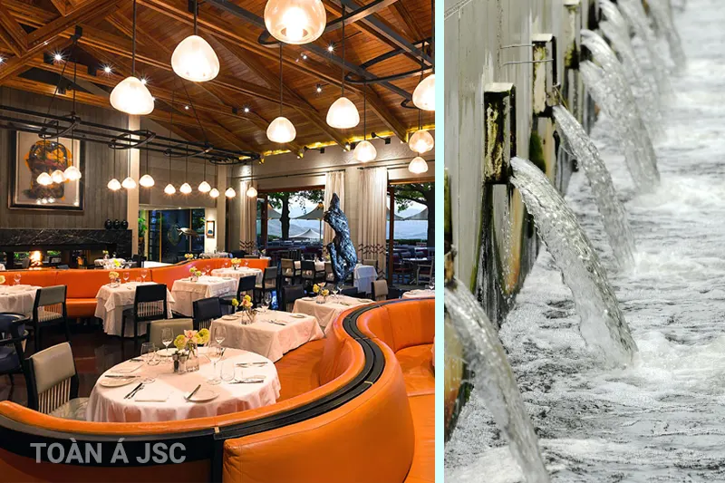 nguồn phát sinh nước thải nhà hàng