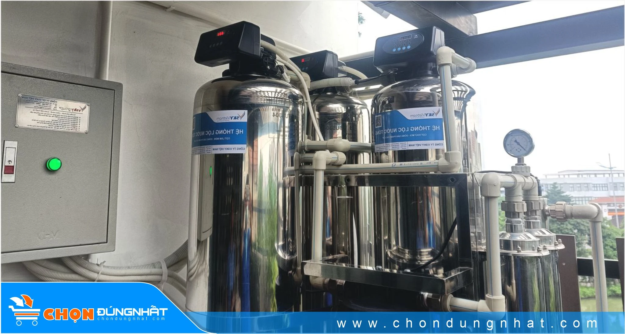 Tư vấn chọn Máy lọc nước tổng cho Biệt thự theo Phong thủy