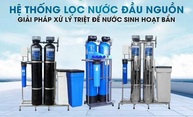 Tư vấn Máy lọc nước tổng với Chủ nhà theo các Mệnh Ngũ Hành