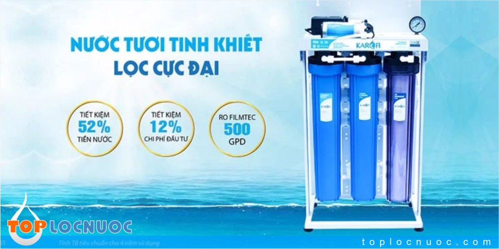 Máy lọc nước công nghiệp 80 - 120lit/h cho Văn phòng công ty tại Hà Nội