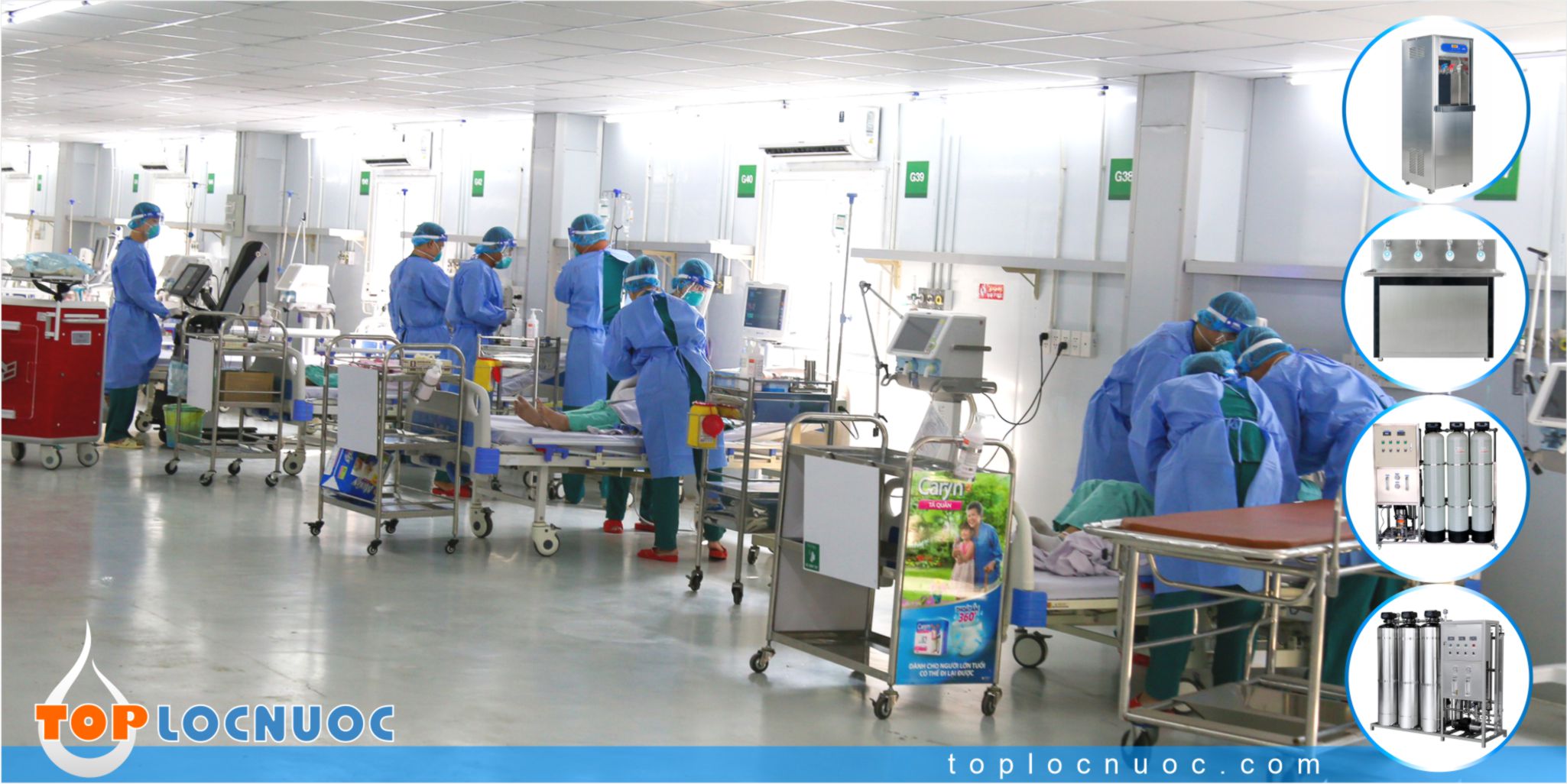 Nên dùng Hệ thống lọc nước công nghiệp loại nào cho Bệnh viện?