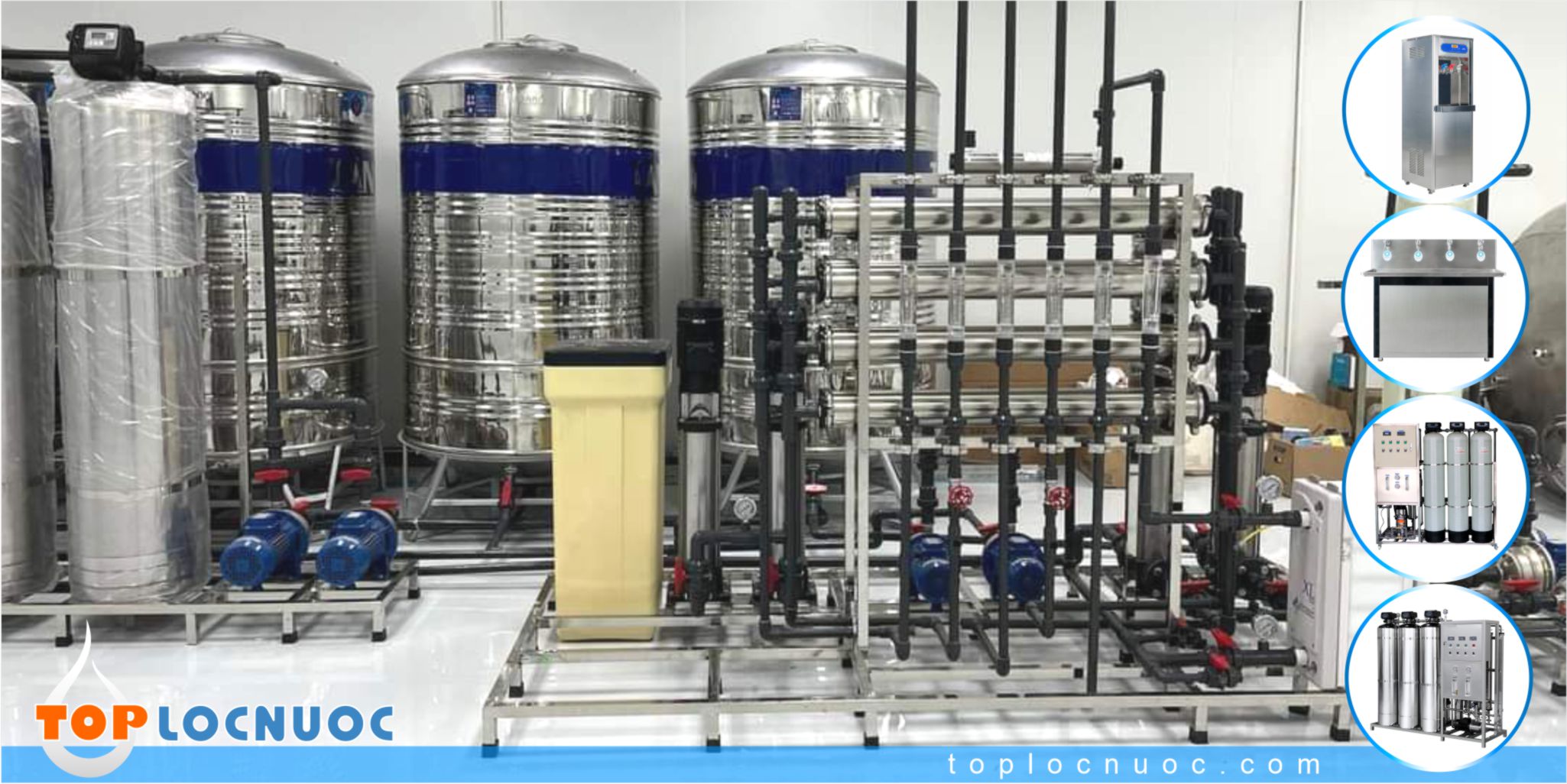 Hệ thống lọc nước cho Bệnh viện 1000l/h: Tại sao nhiều nơi sử dụng?