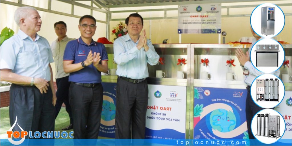 Dự án ”Nước sạch học đường” cho các Trường học tại tỉnh Tiền Giang