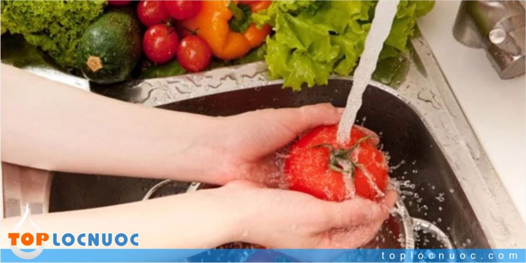 Loại bỏ trứng giun sán trên thực phẩm nhờ nước ion Kiềm