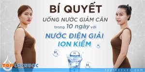 Nước điện giải ion Kiềm có thực sự giúp giảm cân hiệu quả?