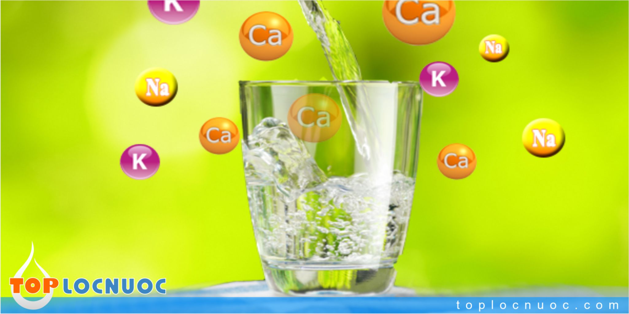 Các thành phần quan trọng có trong nước suối, nước khoáng là gì?