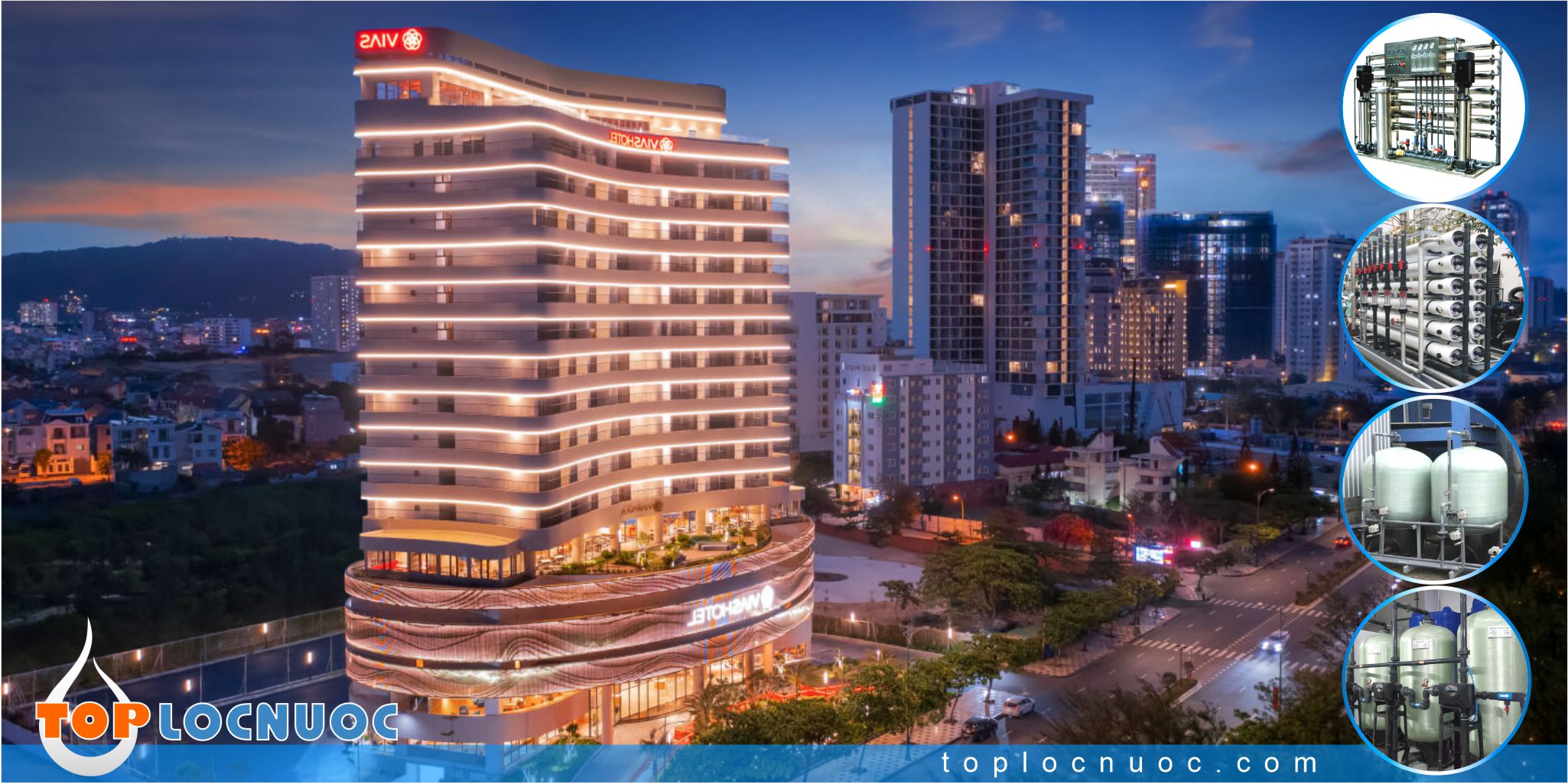 Hệ thống lọc nước cho Khách sạn, Hotel, Nhà nghỉ