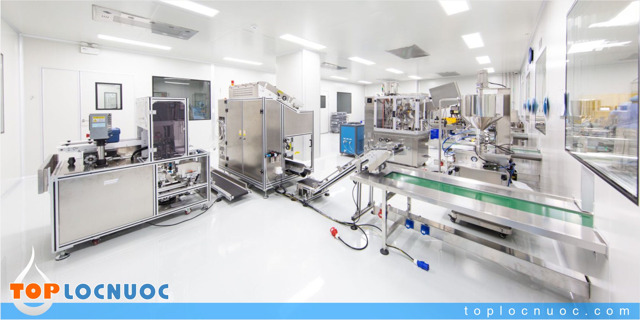 Lọc nước ngành mỹ phẩm