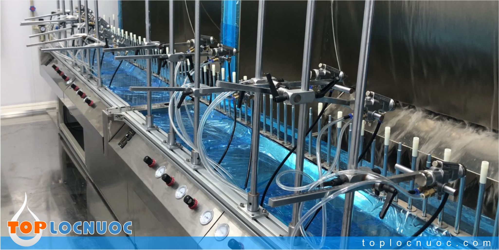 Lọc nước cho ngành sản xuất sơn và xi mạ