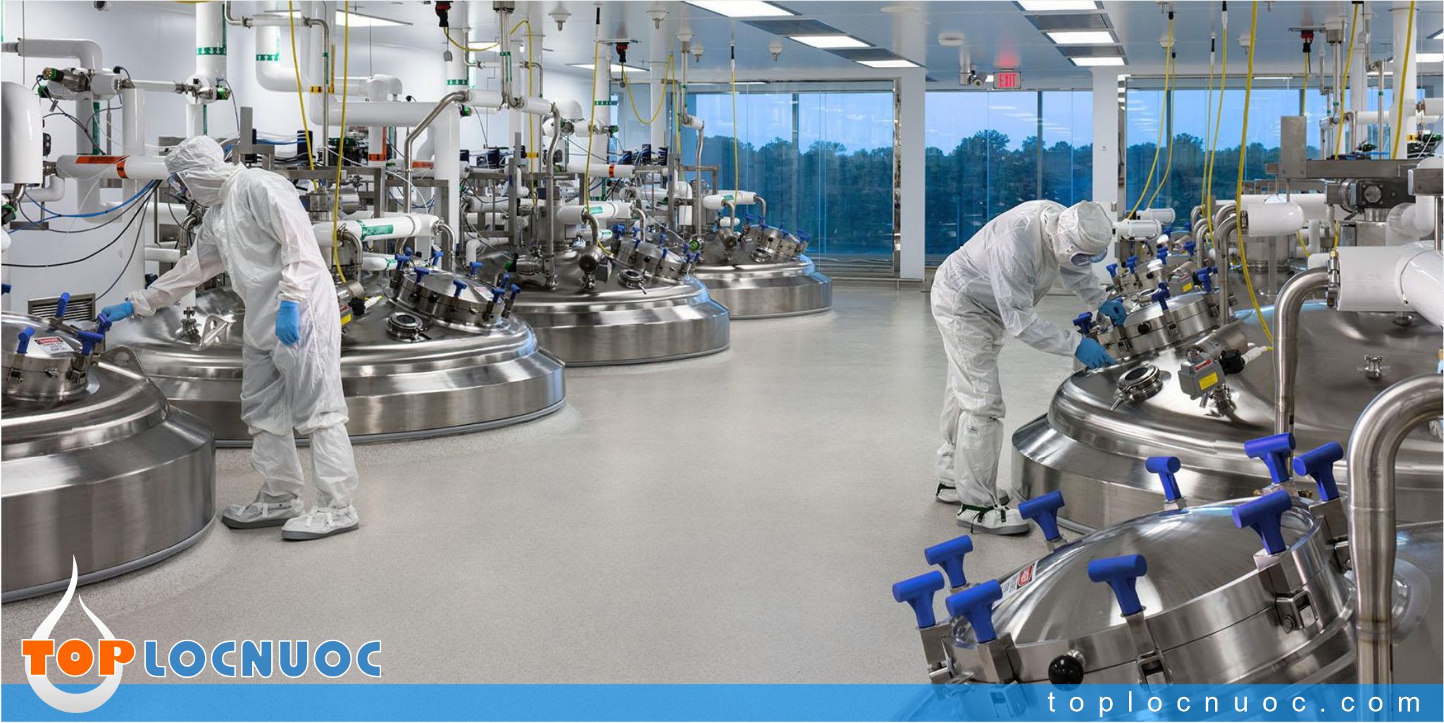 Lọc nước công nghiệp cho ngành sản xuất dược phẩm