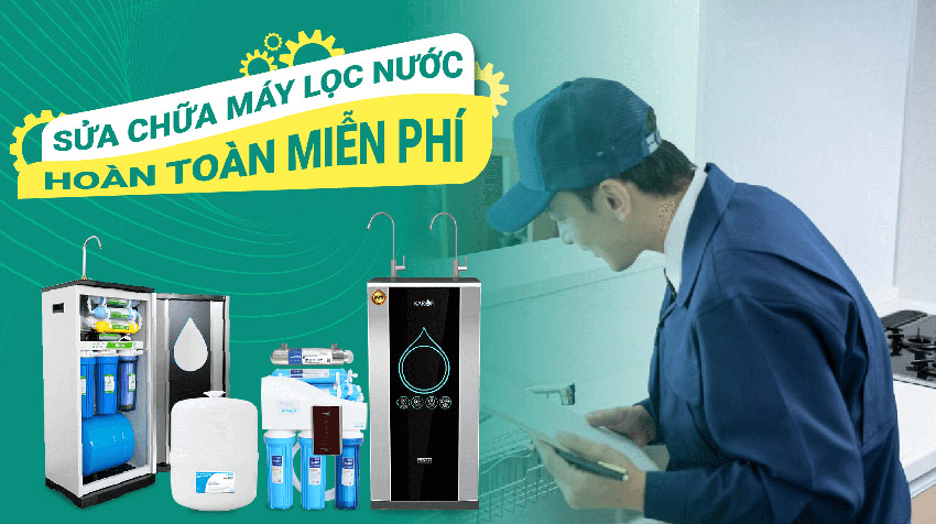 Top 5 nơi sửa chữa Máy lọc nước chuyên nghiệp, giá tốt nhất Hà Nội