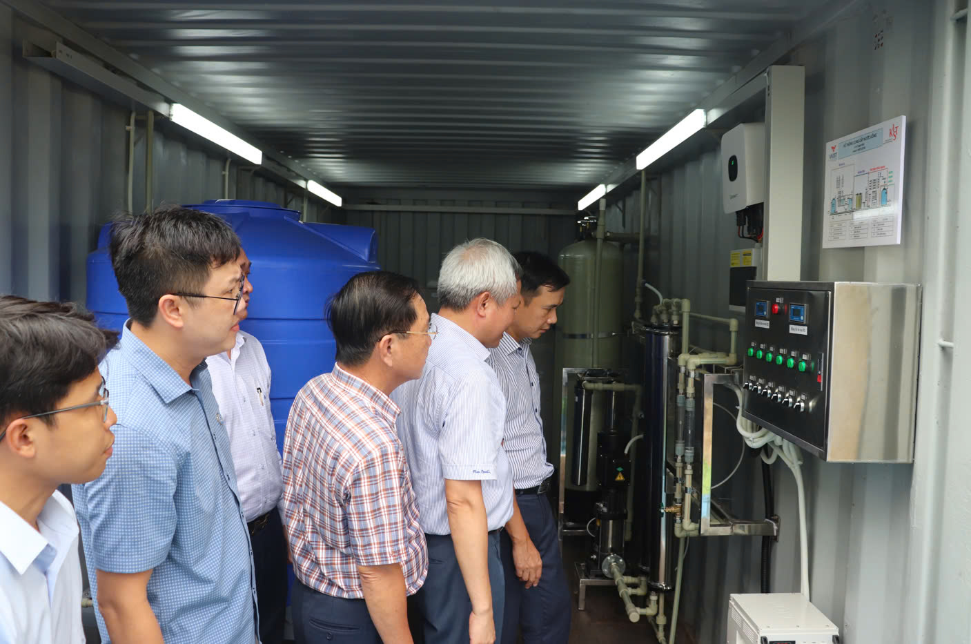 Máy lọc nước công nghiệp RO 250l/h cho Trường học tại Tây Nguyên