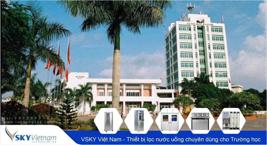 Xử lý nước cứng tại các Trường học bằng Máy lọc nước công nghiệp