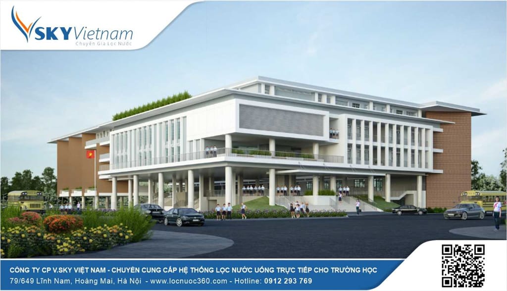 Thiết bị lọc nước tinh khiết cho Trường học tại Nam Định, Thái Bình