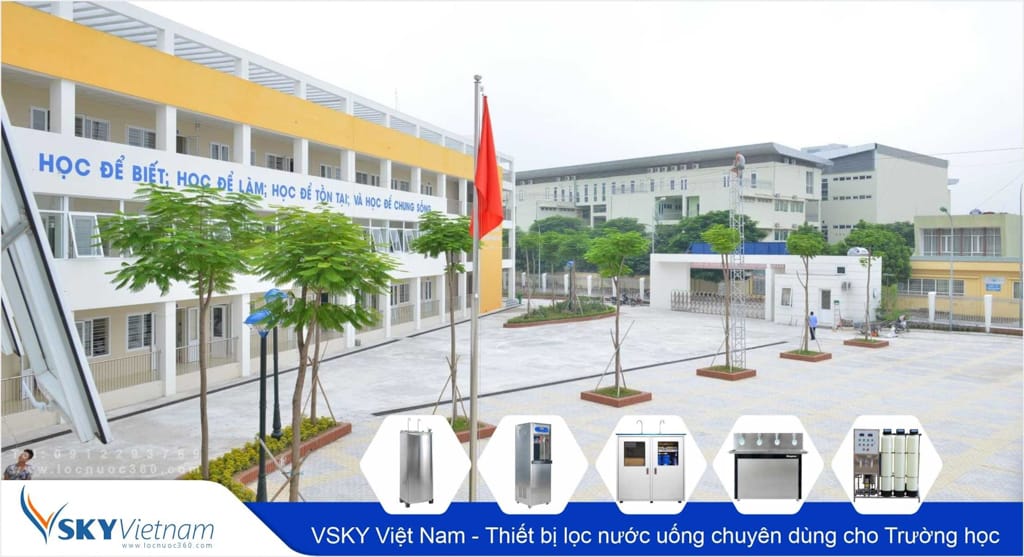 Trường học quy mô nào nên lắp Máy lọc nước công nghiệp RO?