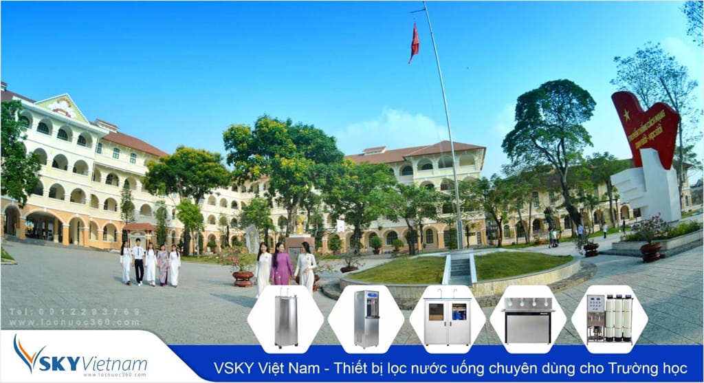 Báo giá Máy lọc nước công nghiệp RO 350l/h dùng cho Trường học